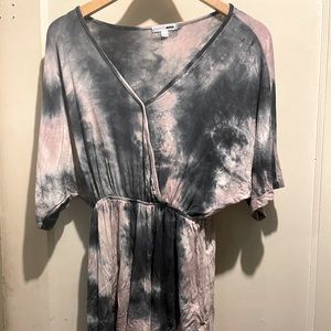 Fashion Nova Tie-Dye Romper Size Small